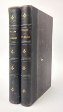 HOMERE   L'ILIADE ET L'ODYSSÉE •  2/2  •  GRAVURES RELIURE CUIR •  1843
