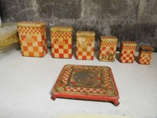 SERIE 6 BOITES EN TOLE