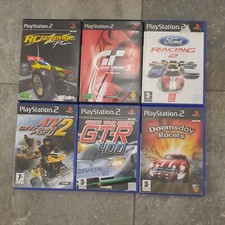 Lot De 6 Jeux Sony PlayStation 2 thématique automobile voiture course circuit