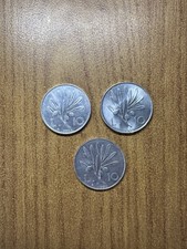 Repubblica Italiana Série 3 Monnaies 10 Livres Olivier 1948 1949 1950 AC