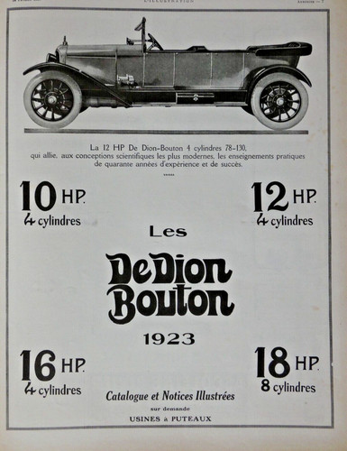 Publicité presse 1923 les - publicitÉ,