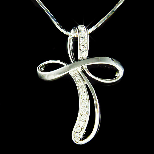Collier religieux cristal - ~collier, en