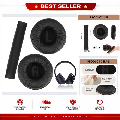 Coussinets jbl tune 450bt - coussinets,