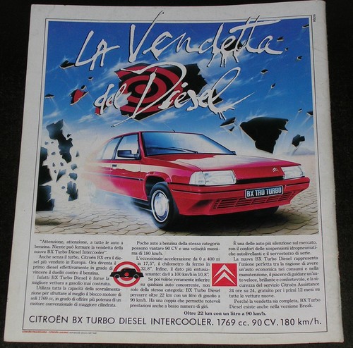 Advert pubblicità 1988 - advert,