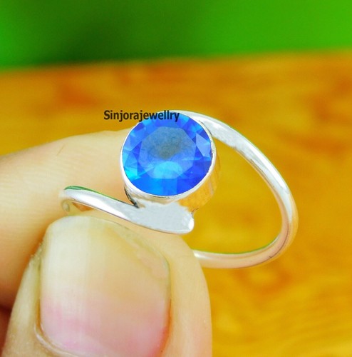 Bague pierre précieuse topaze