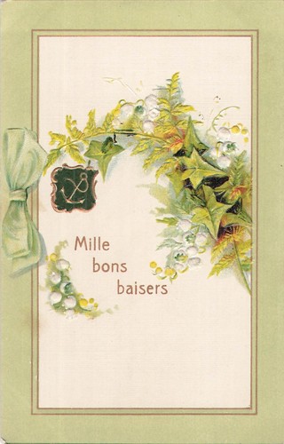 Illustree gaufree mille - cp,