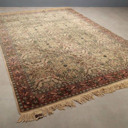 Tapis hereke ancien coton - tapis,