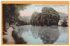 MATHAUX / BAR-sur-AUBE (10) VILLAS & CHEMIN de HALAGE vers 1930