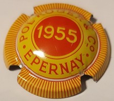 Capsule de champagne Pol Roger & Cie 1955
