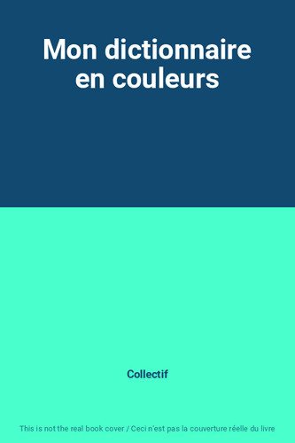 Mon dictionnaire couleurs - en,