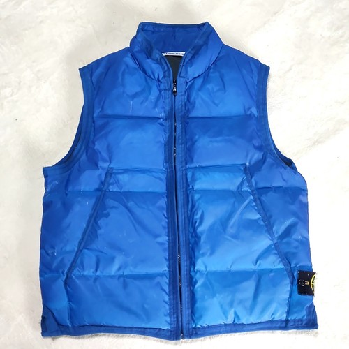 Stone island blue goose - blue, down