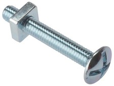 M8 X 60mm Plaqué Zinc Toiture