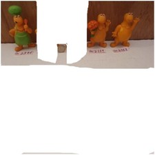 (207) ORTF casimir lot des 3  figurines  l'île aux enfants Flunch pub.