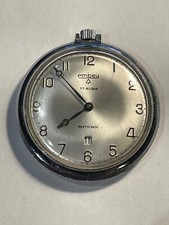 Montre Gousset de Marque Embey Antichoc 17 Rubis à Réviser pour Pièce(149-36/A3)