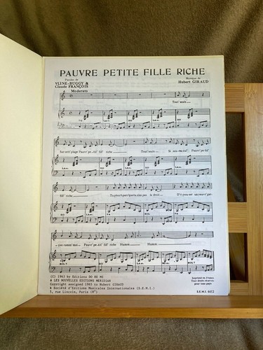 Claude francois pauvre petite - francois,