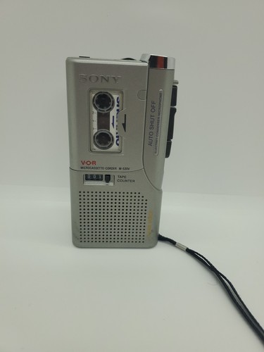 Sony microcassette corder m - corder,