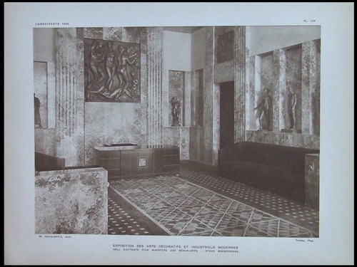 Architecte 1925 exposition - 1925,