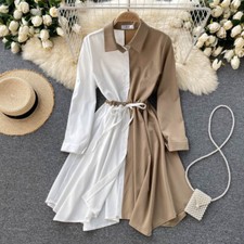 Femme Asymétrique Patchwork