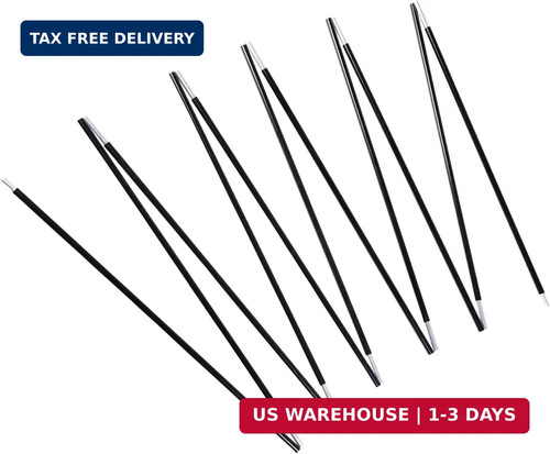 Aluminum tent poles - tent,