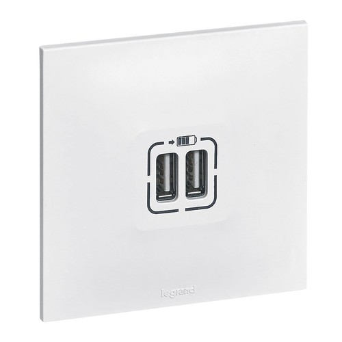 Double chargeur usb legrand - double,