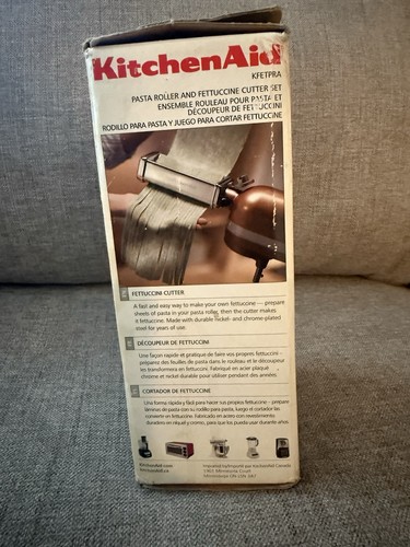 Kitchenaid pasta roller and - roller,