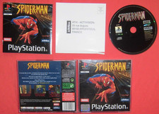 Playstation PS1 Spider-Man [PAL Fr] PS One PS2 CIB Boîte Notice Black Label *JRF