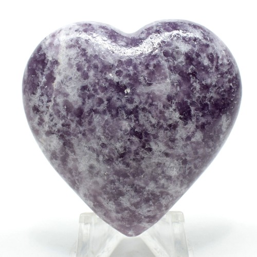 48mm violet lepidolite cœur - 48mm,