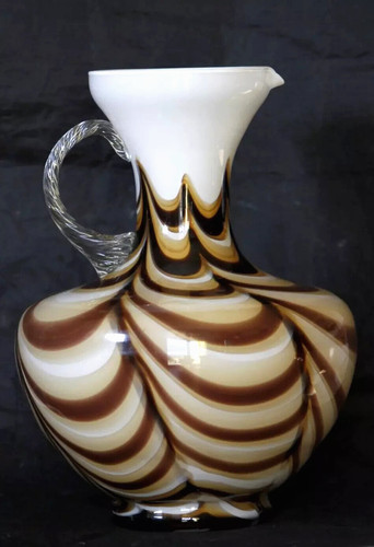 Grande aiguiere vase - , opaline