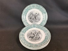 Lot de 5 anciennes assiettes