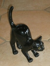 CHAT EN CÉRAMIQUE de PARTYLITE / Collection NATURE'S LOVE / Comme NEUF !!!!!