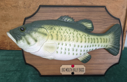 Vintage big mouth billy bass - billy,