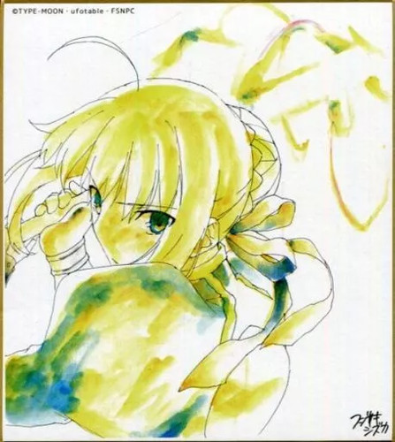 Fate stay night saber mini - fate/stay,