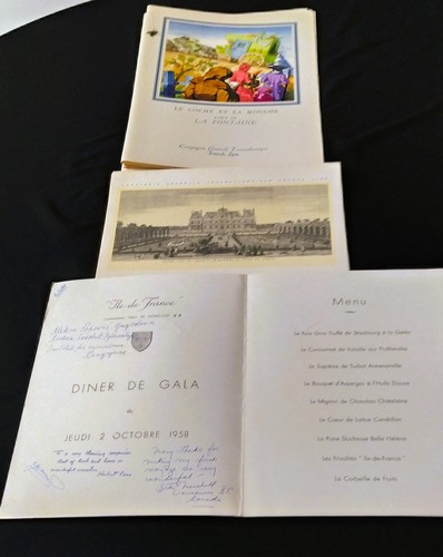 Ensemble menus du - menus,