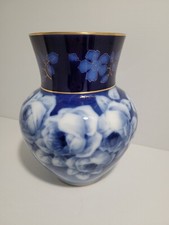 Grand vase Limoges style Tharaud B. Goujaud