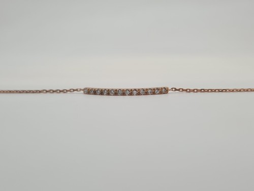 Bracelet rose carats - or,