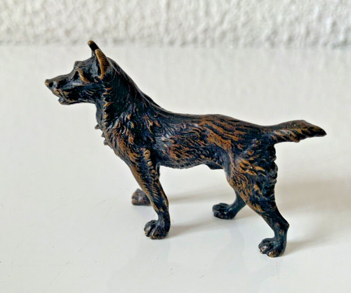 Ancienne figurine chien - , en