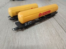 Lot de deux wagon citerne SHELL lima