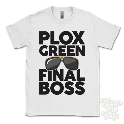 Plox green final boss shirt - plox,