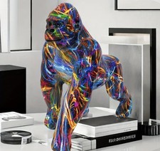 Gorille Résine Graffiti 