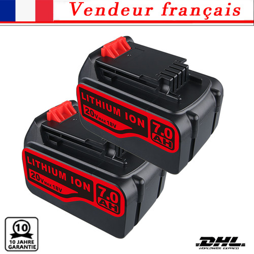 Batterie pour black et - 2x,