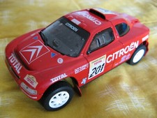NOREV CITROEN ZX RALLY RAID PARIS DAKAR VOITURE 1:43 METAL CAR DINKY LARTIGUE 
