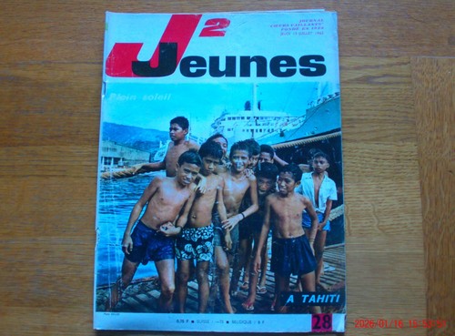 Jeunes du 15 07 1965 - n°, 15/07/1965