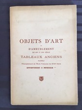 catalogue de vente Drouot 18