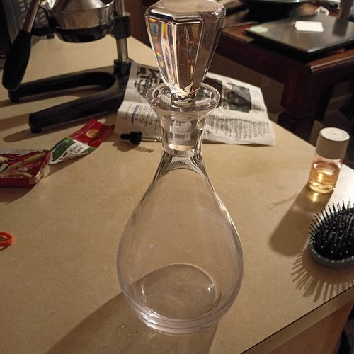 Bayel france crystal decanter - france,