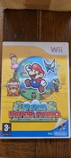 Jeu Nintendo Wii  " Super Paper Mario" complet - Très Bon État - PAL