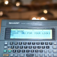 Sharp PC-G801 Pocket Computer