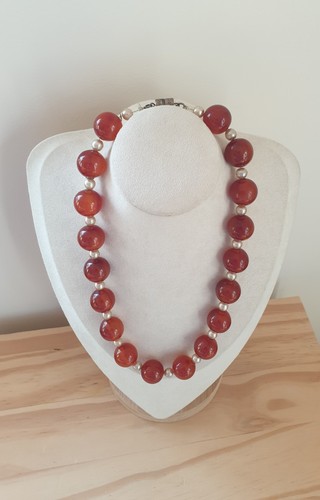 Collier ancien perles - collier,