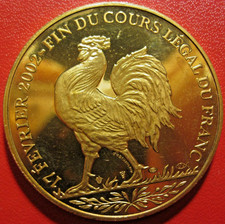 France médaille essai bronze - médaille,