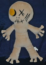 ?Doudou  Ours L'Anti Monstre Ginger DEADDY BEARS Beige Oeil Jaune Peluche 37 Cm