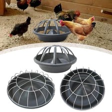 Mangeoire à poulet portable pour volaille, seau pour cailles, poules,